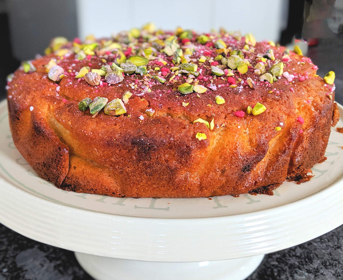 Lime Yoghurt And Pistachio Cake Recipe Cuisine Fiend